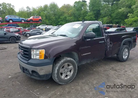 2008 GMC Sierra 1500 Work Truck из США, поврежденный, VIN 1GTEC14X08Z316435